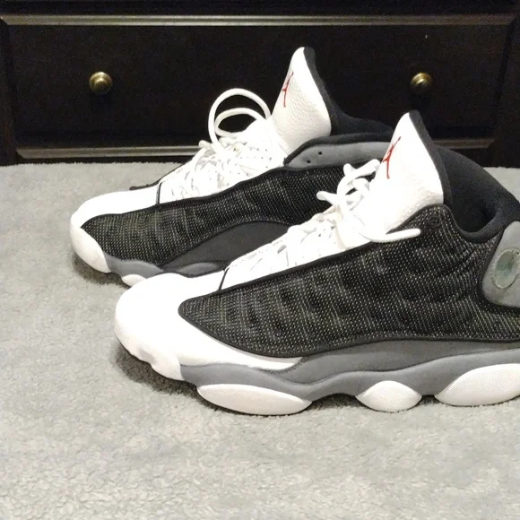 Air Jordan 13 retro, 9 mens, Black/University Red Noir/University Rouge - Picture 4 of 4